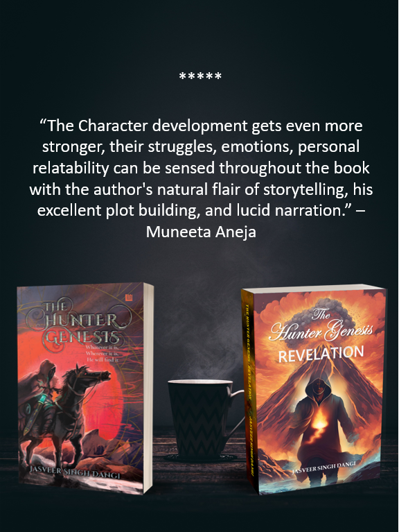 Muneeta Aneja, Journalist and Best-selling Author, reviews the Hunter series