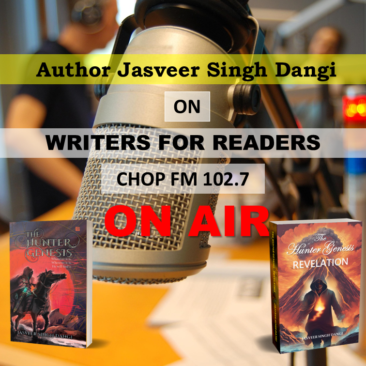 Author Jasveer on ‘Writers for Readers’ on CHOP FM 102.7